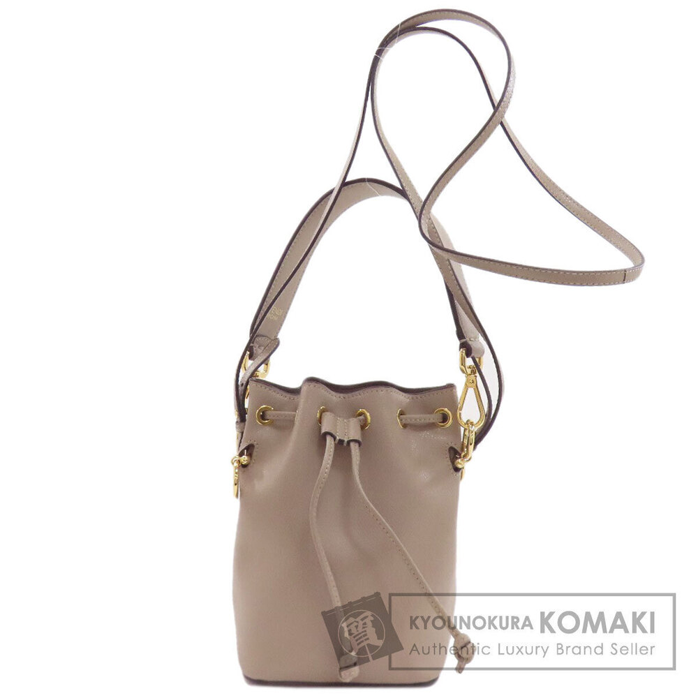 Fendi Montresor Handbag Leather
